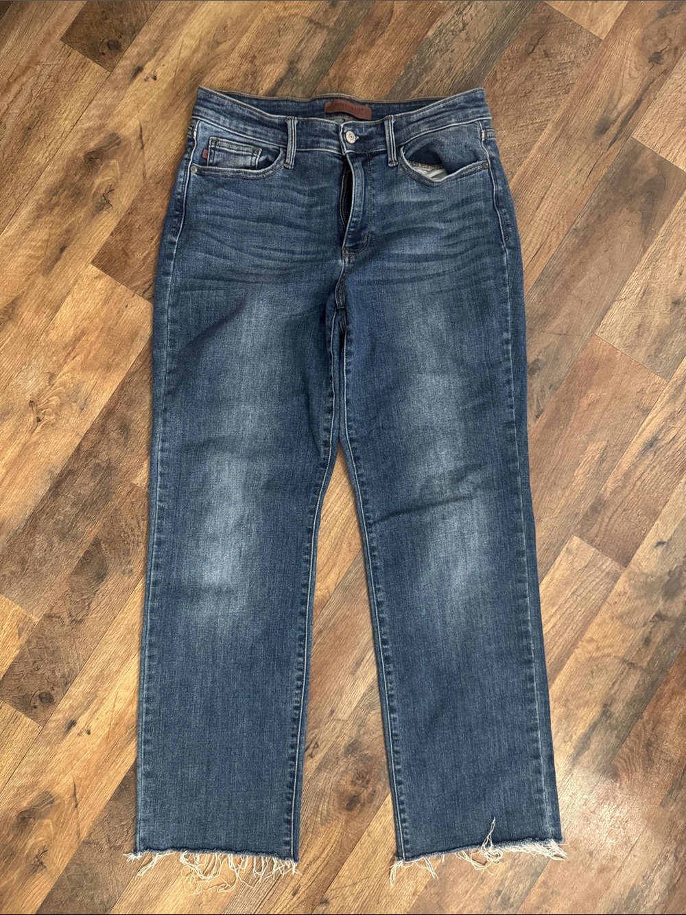Judy Blue Medium Blue Relaxed Dad Jeans